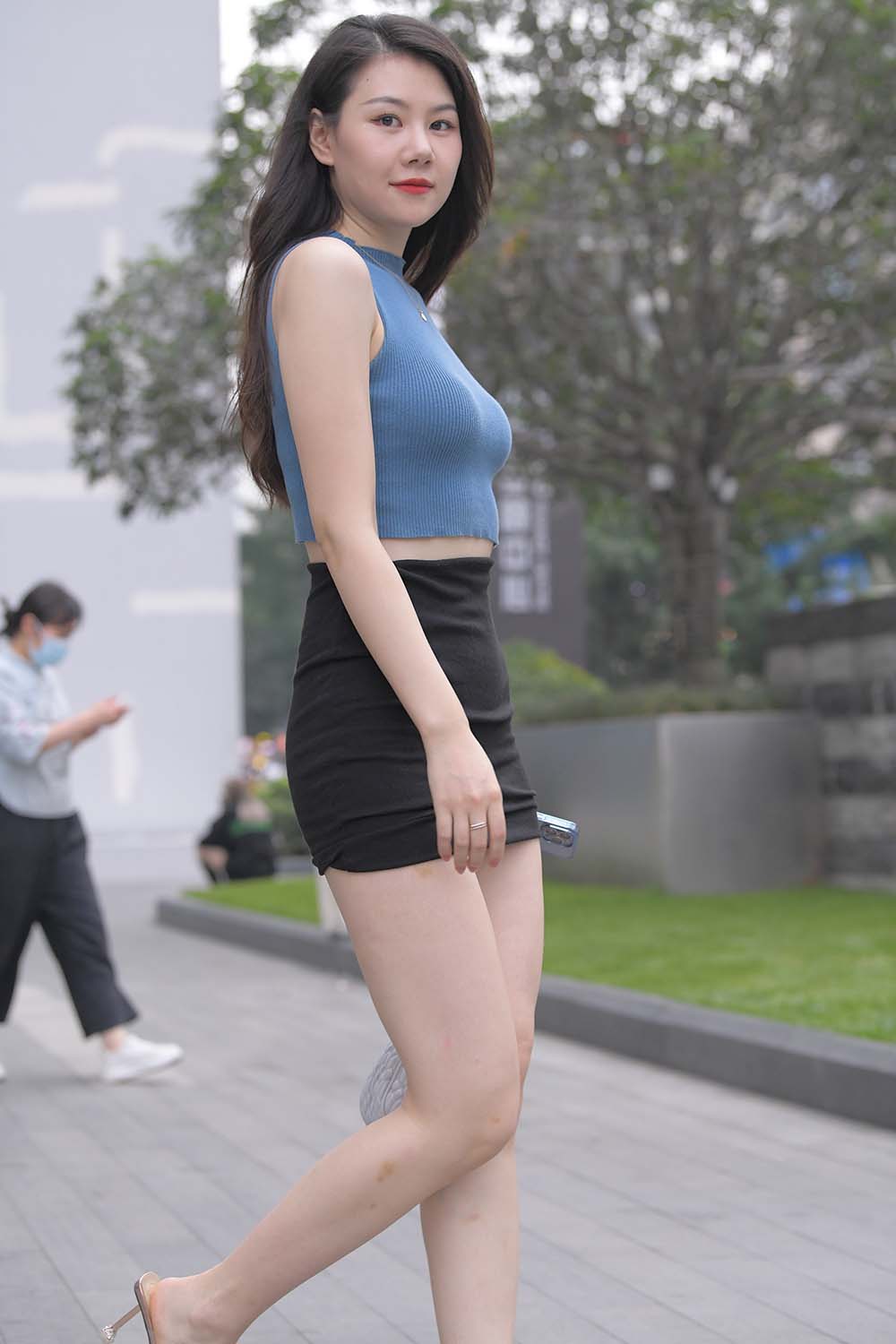 精选街拍作品 NO.1440 一始街拍作品 – 包臀裙美女