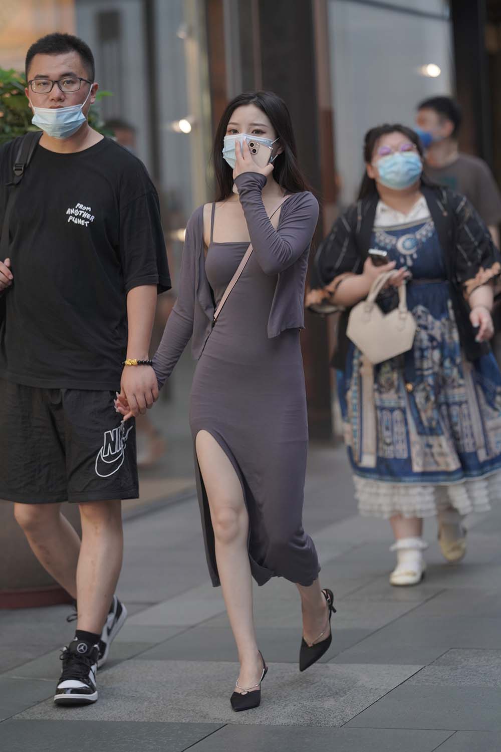 精选街拍作品 NO.1458 极品包臀裙女友