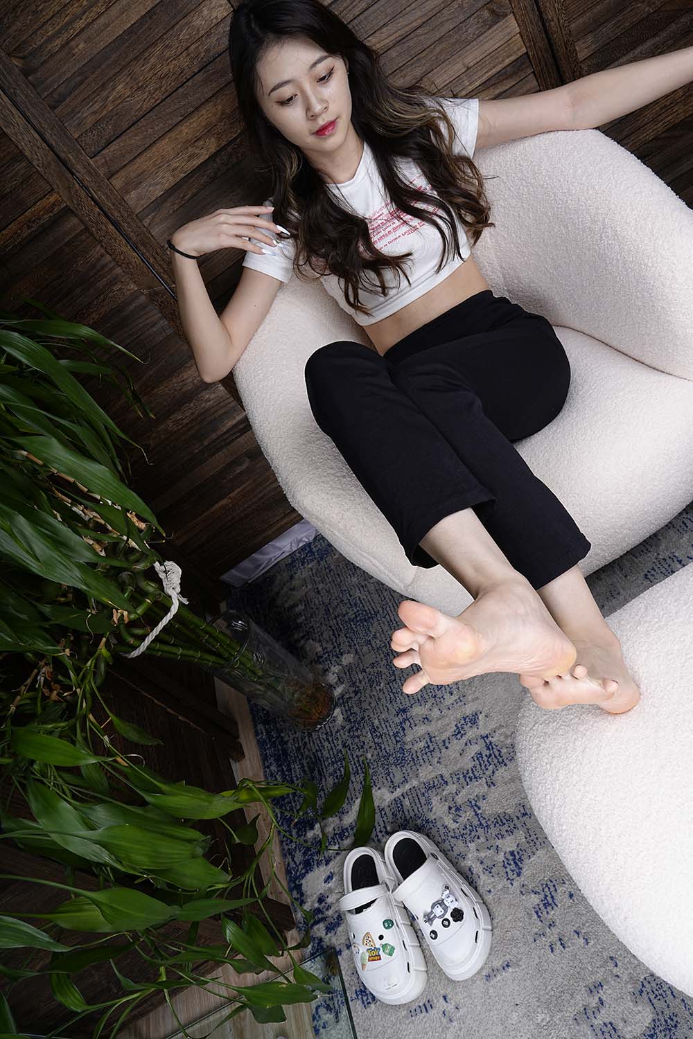 [Sexy Asian Girls Feet]NO.021 超级女生Liyuner的性感的大脚丫 裸足