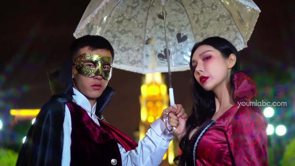 [YouMi尤蜜]视频 2020.10.28 NO.749 万圣迷情 田冰冰 预览图 - 2