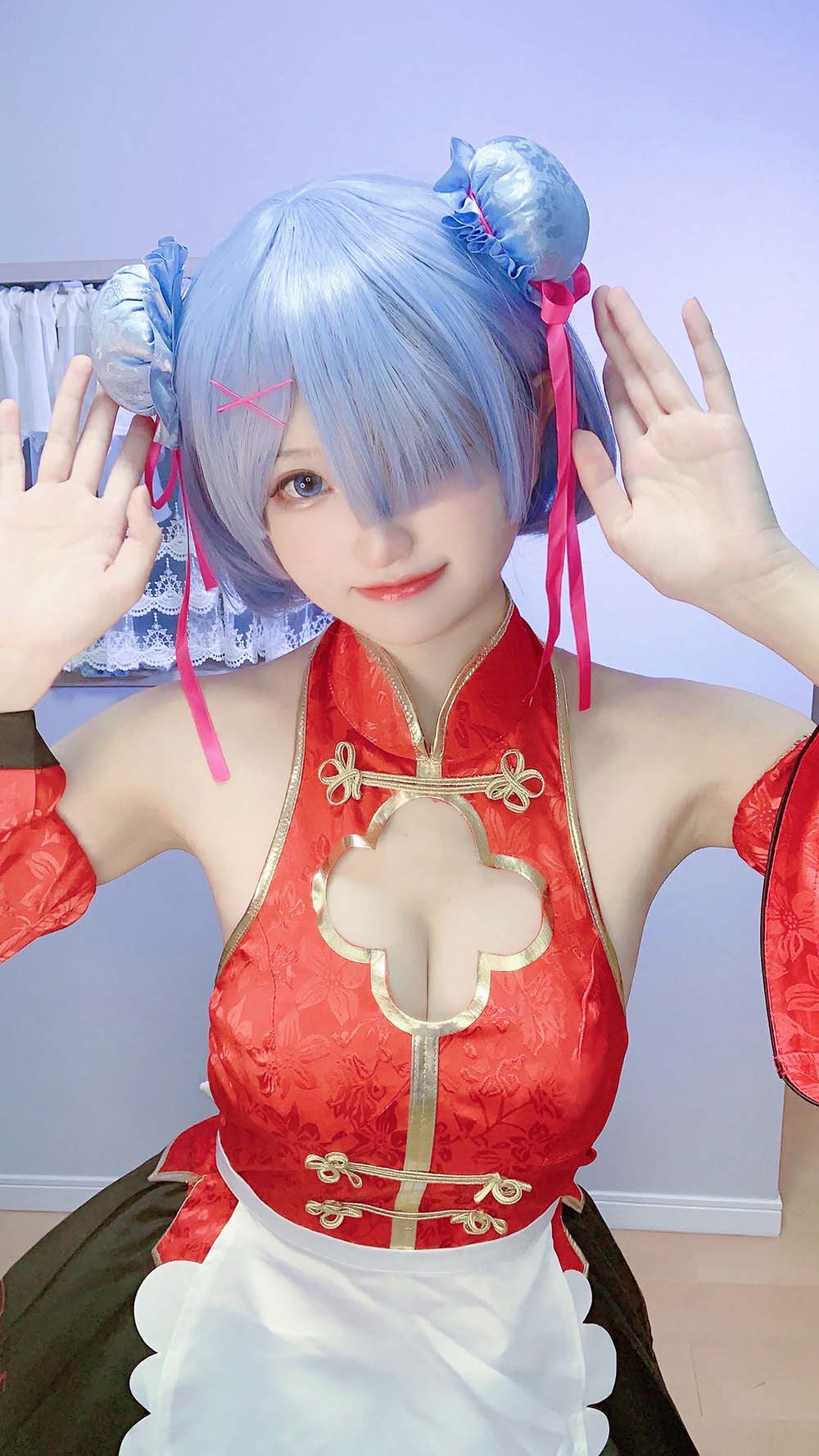 千阳(ちよ) – 蕾姆旗袍 预览图 - 2