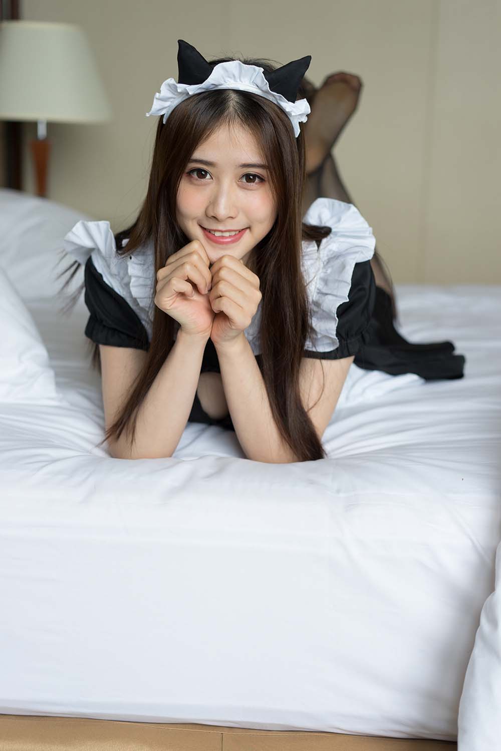 一只小仙若 – 黑丝女仆 预览图 - 2