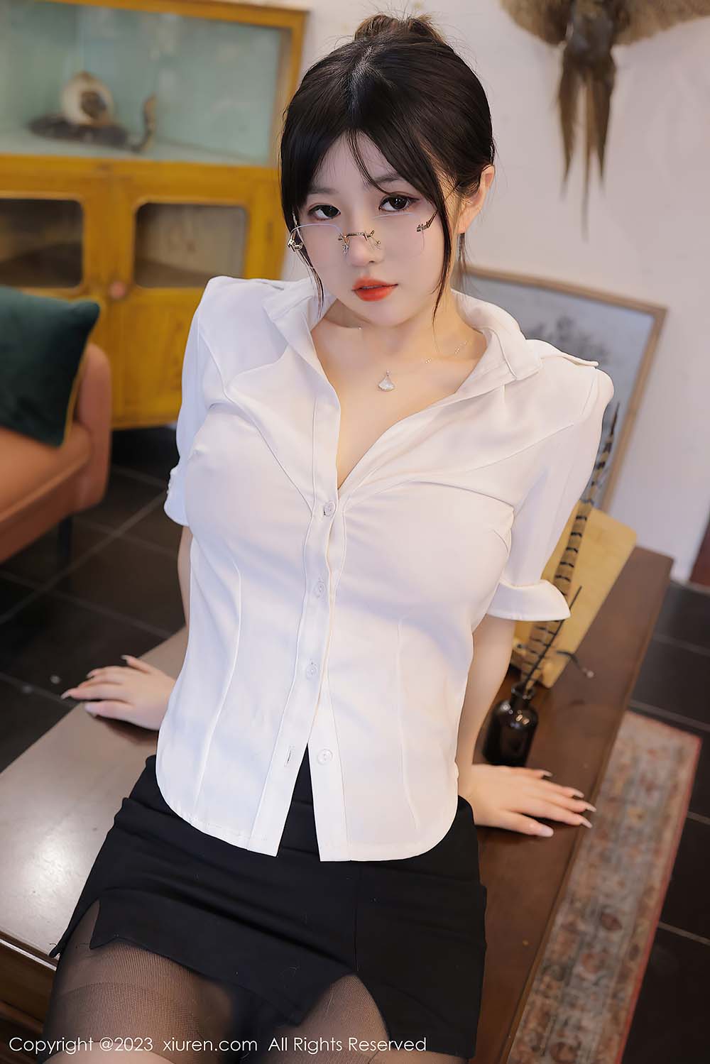 [Xiuren秀人网]2023.06.01 NO.6838 岁小岁 预览图 - 2