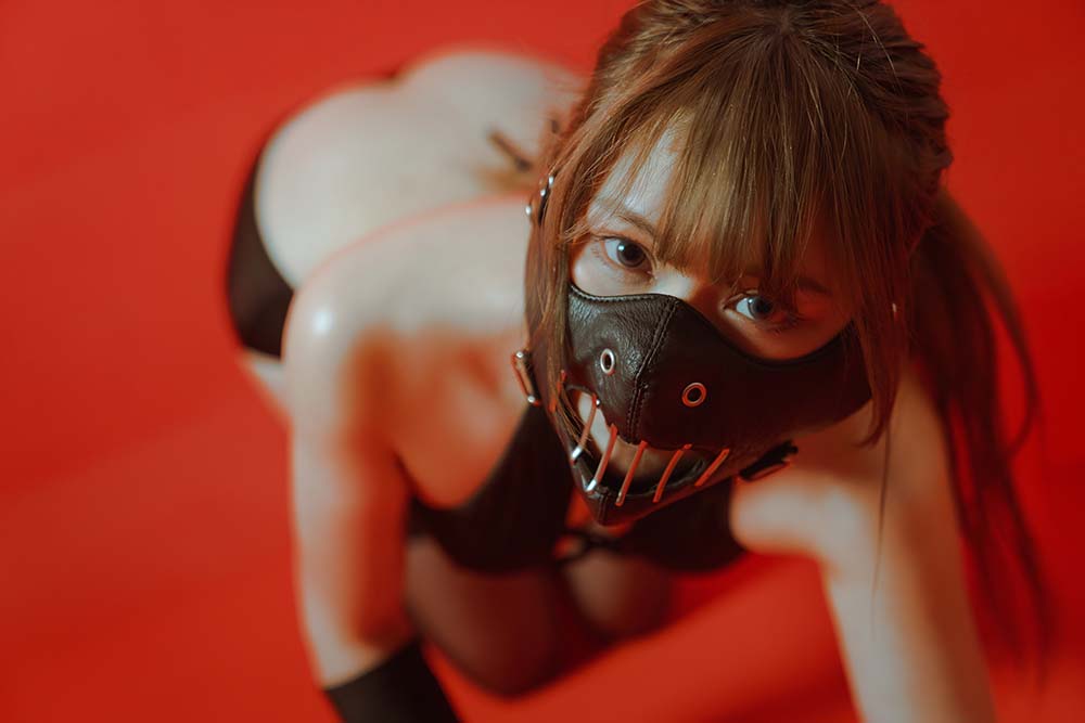 七月喵子 – 被捆的忍者 预览图 - 2
