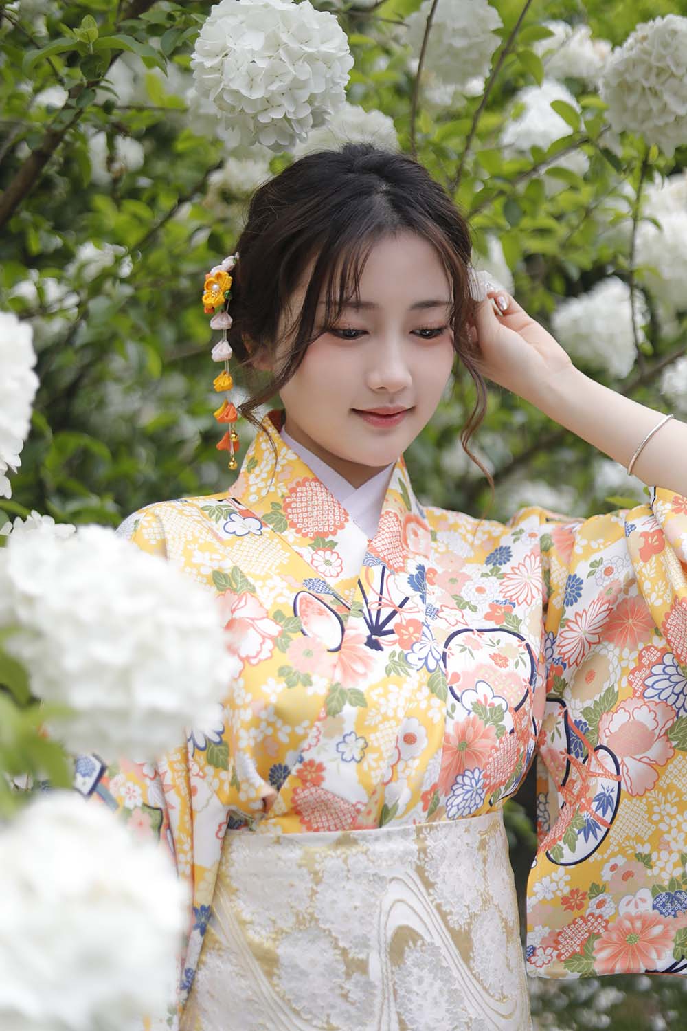 [YITUYU艺图语]2022.12.19 绣球花少女 3F-WX