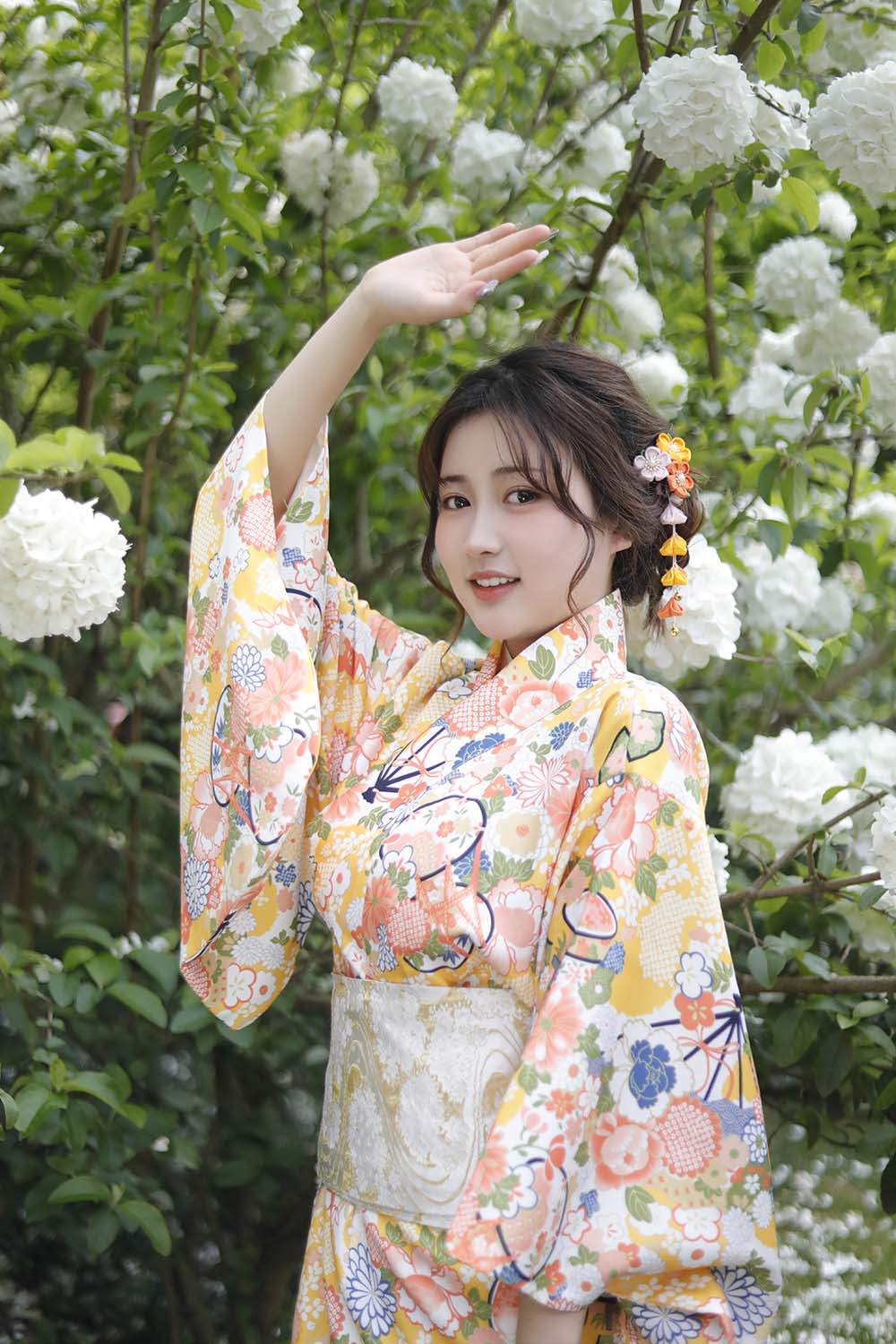 [YITUYU艺图语]2022.12.19 绣球花少女 3F-WX 预览图 - 2