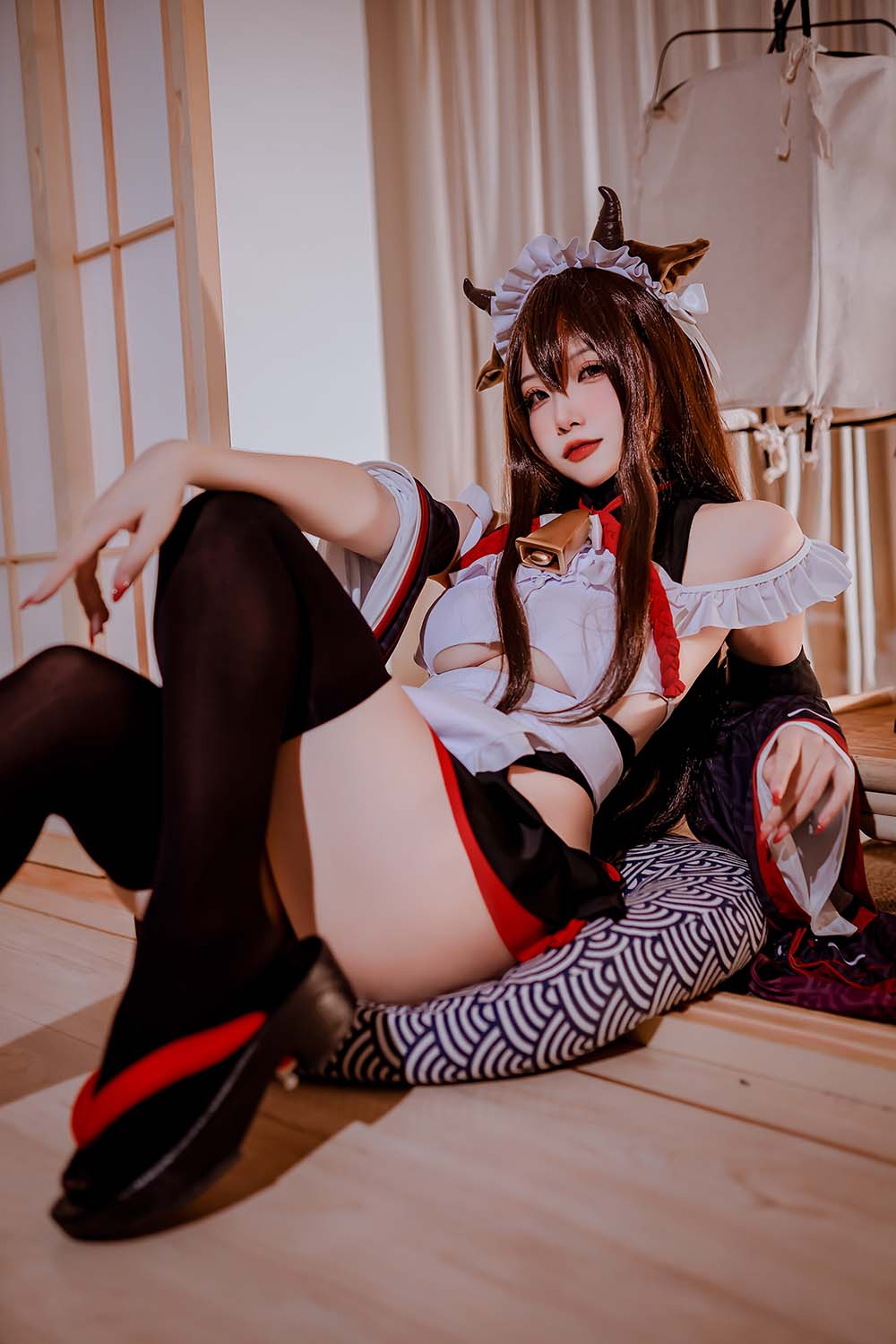 二佐Nisa – 碧蓝樫野女仆 预览图 - 2