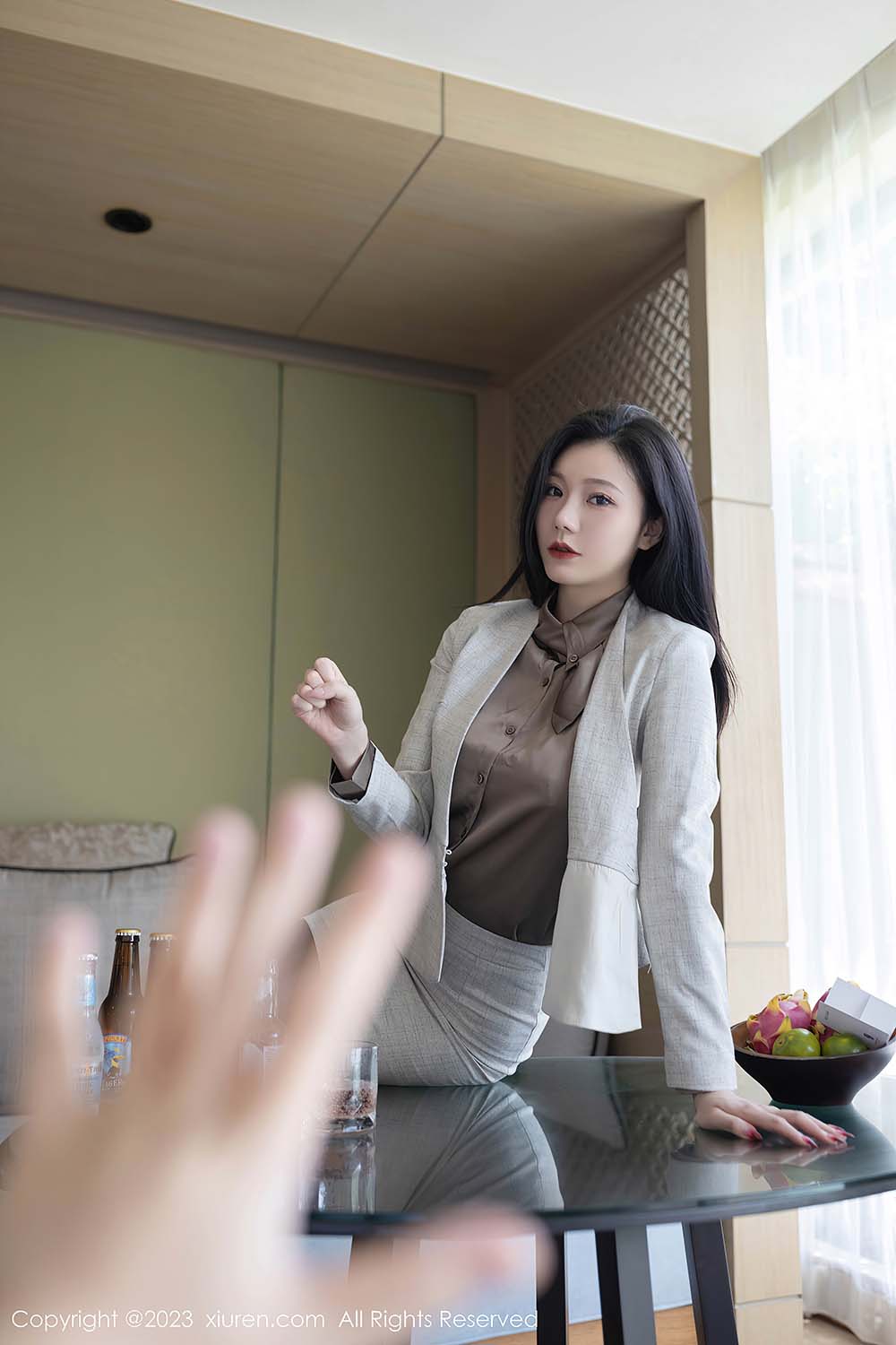 [Xiuren秀人网]2023.06.20 NO.6951 安然anran 预览图 - 5