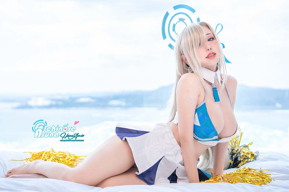 Hane Ame 雨波写真 – 一之瀨明日奈 Cheer leading 预览图 - 2