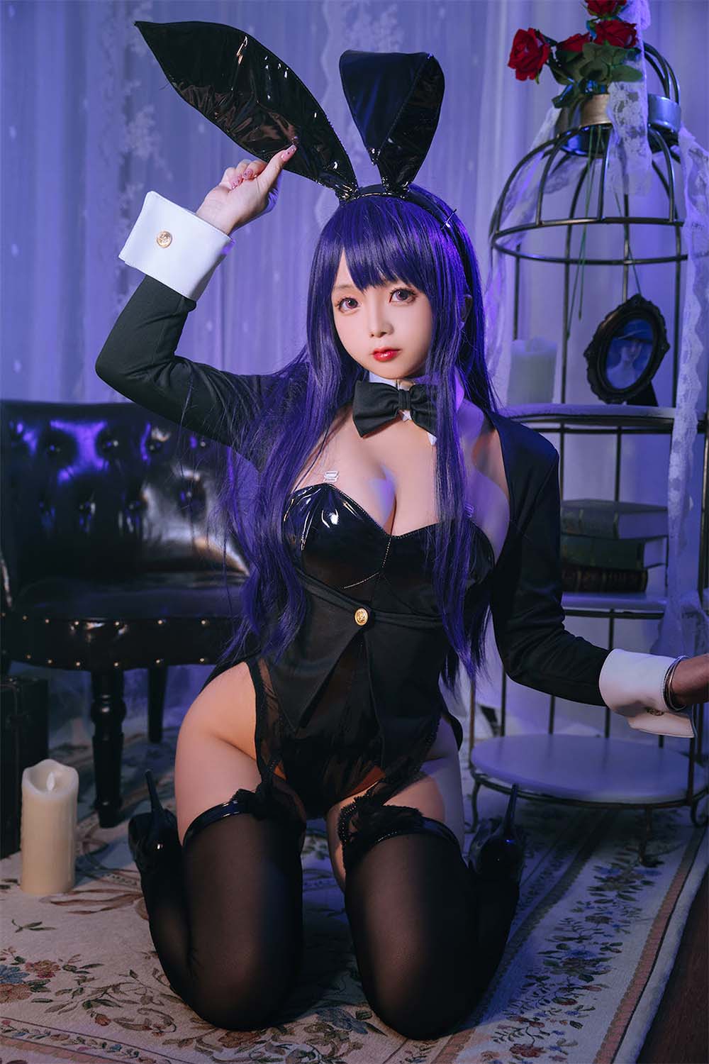 日奈娇 – 喜多川海梦 兔女郎 预览图 - 2