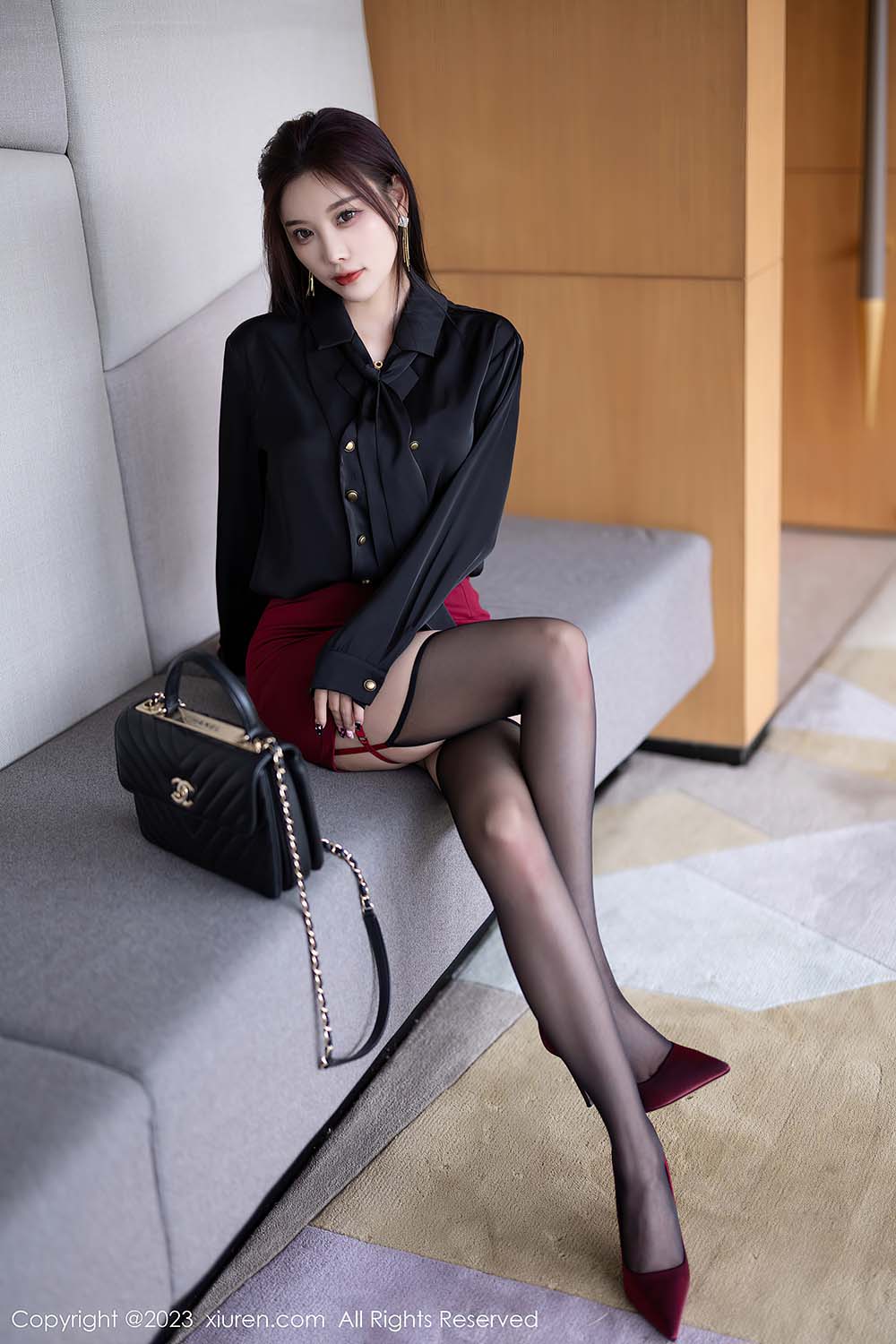 [Xiuren秀人网]2023.07.11 NO.7062 杨晨晨Yome 预览图 - 5