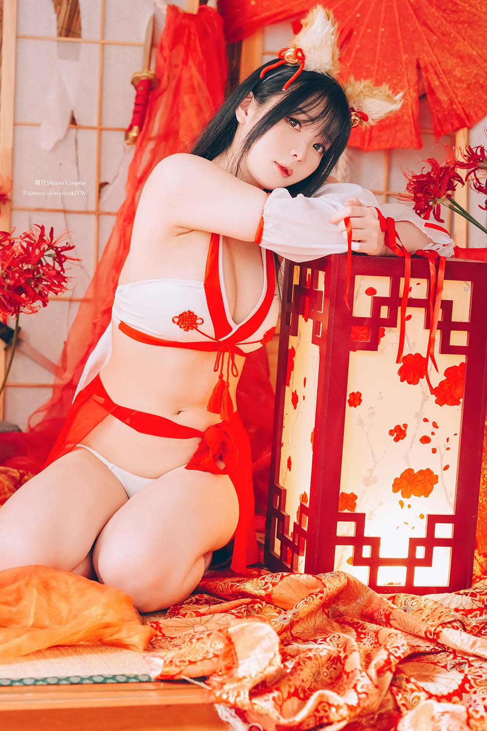 霜月shimo – Fox Miko 预览图 - 2