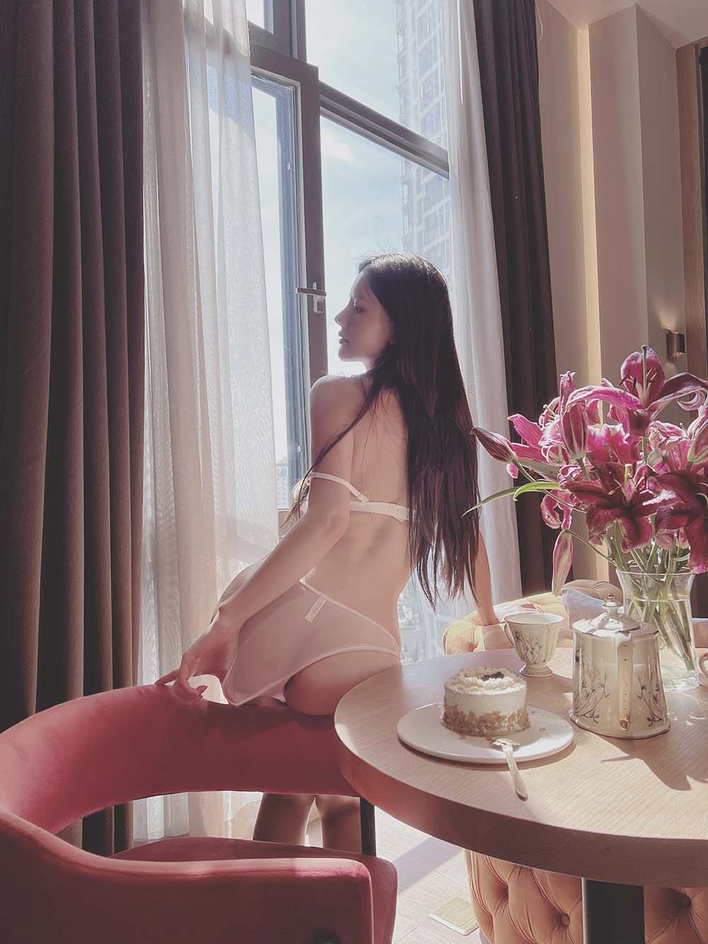 美女模特就是阿朱啊 – 下午茶甜点 预览图 - 2