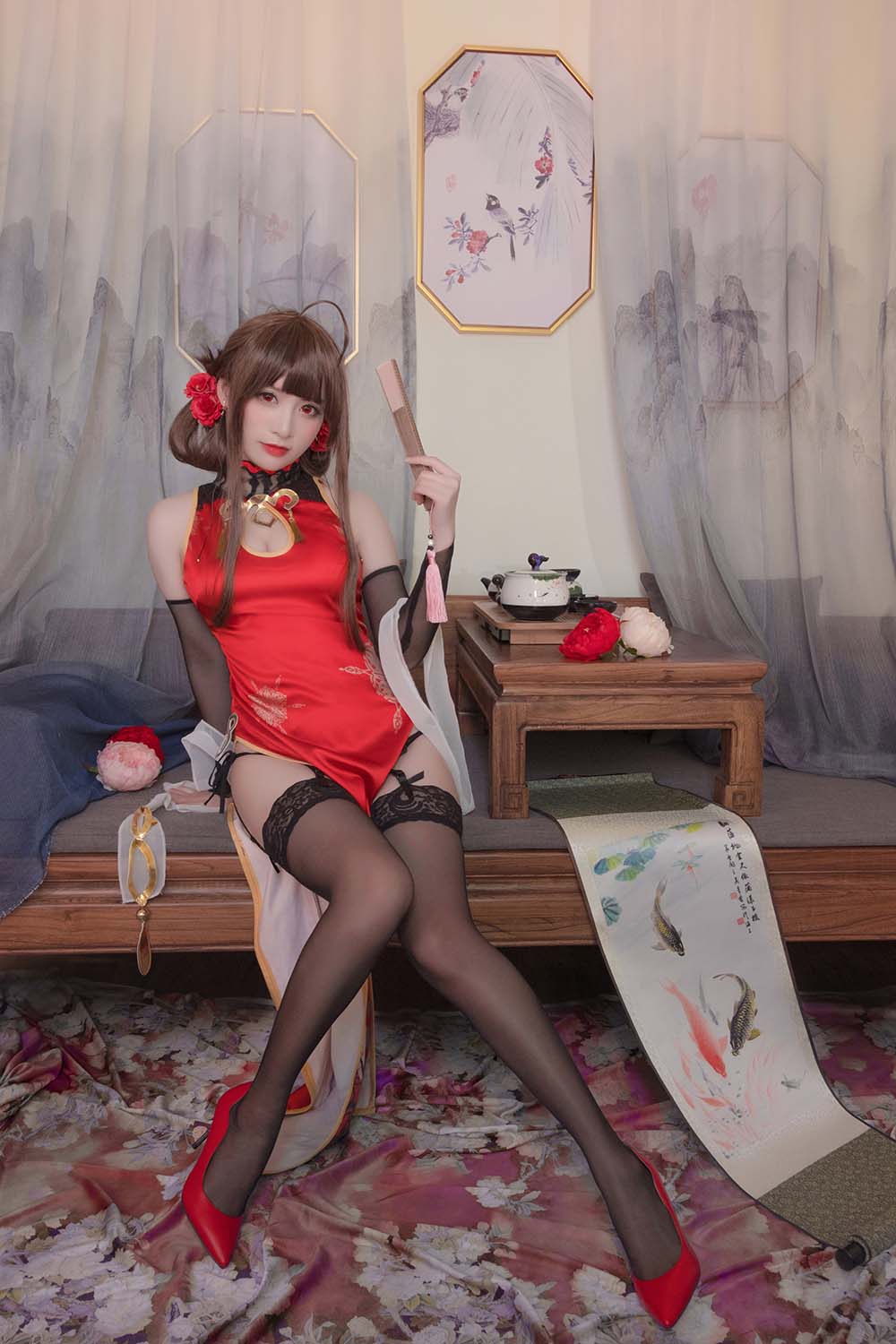 星野saori – DSR-50 红牡丹