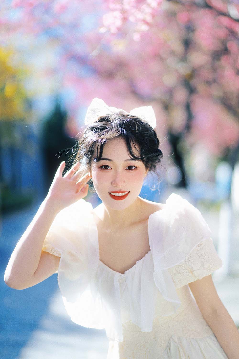 [YITUYU艺图语]2023.04.19 冬樱花下 迟白