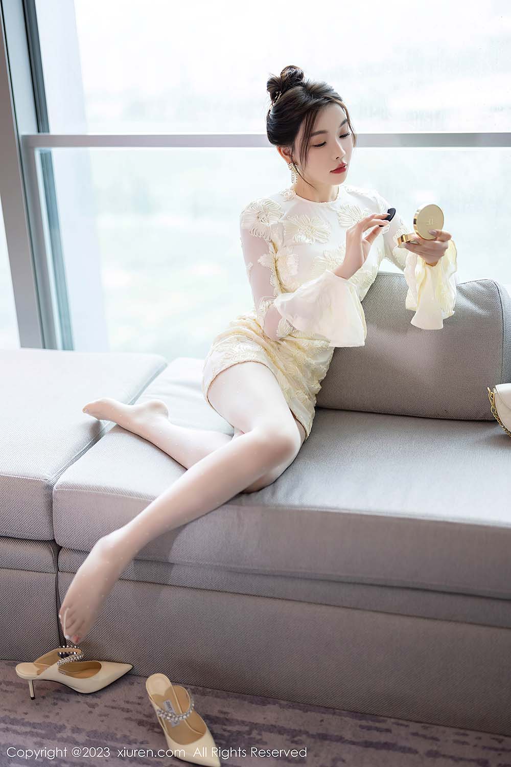 [Xiuren秀人网]2023.10.08 NO.7476 徐莉芝Booty 预览图 - 4