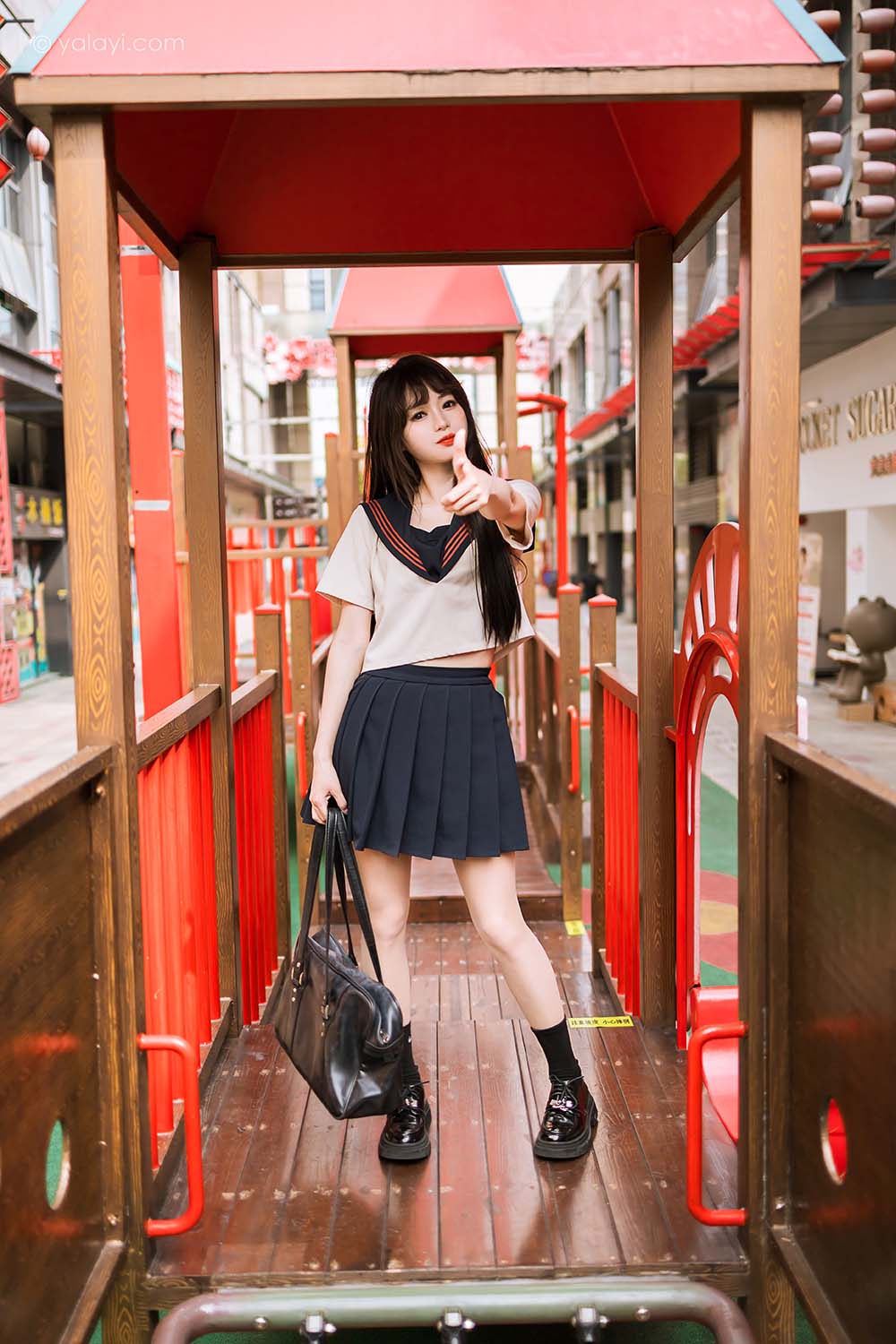 [YALAYI雅拉伊]2023.06.19 NO.1042 jk制服 小亭