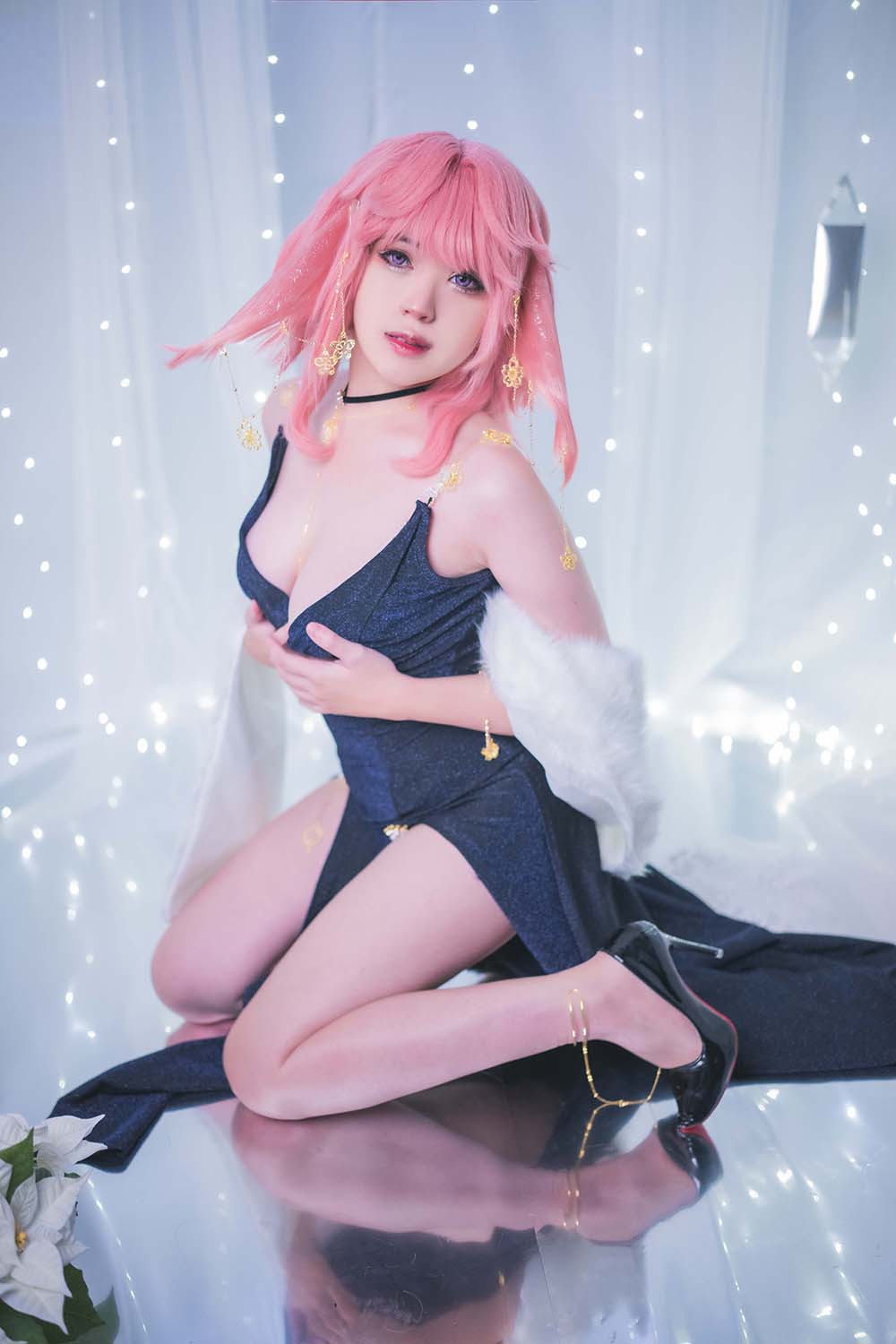 Hatori Sama – ae Miko Cocktail Dress 预览图 - 2