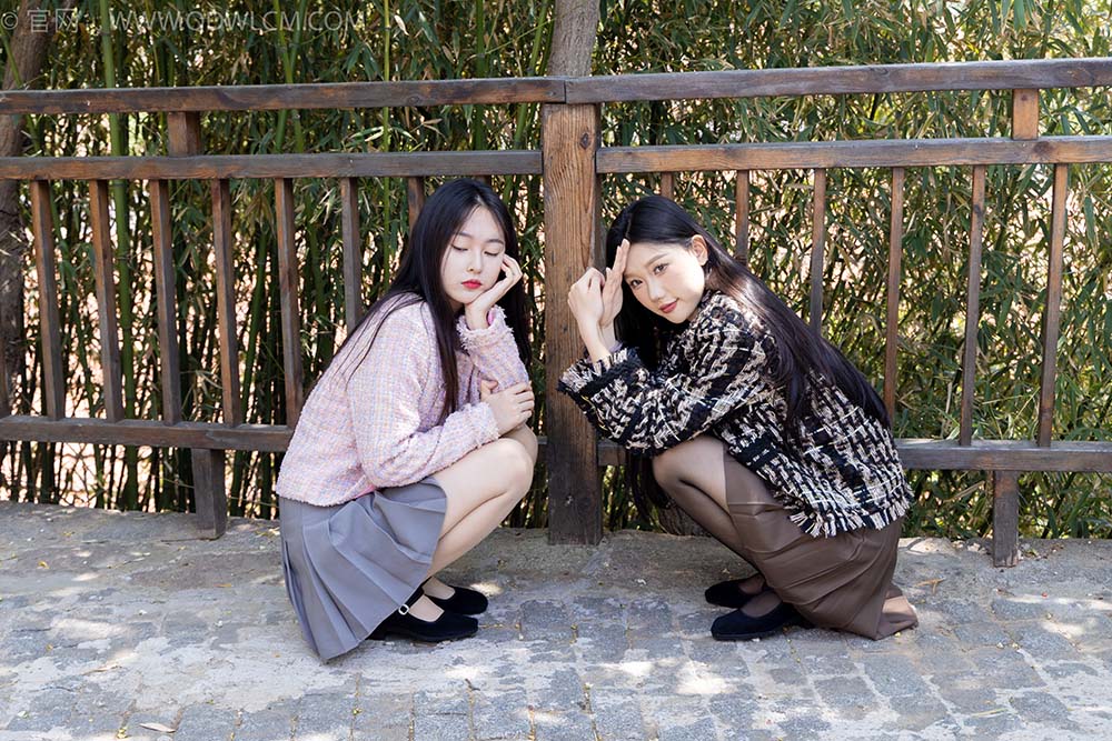 物恋传媒 NO.1734 小竹&美兔-阳光明媚 预览图 - 2