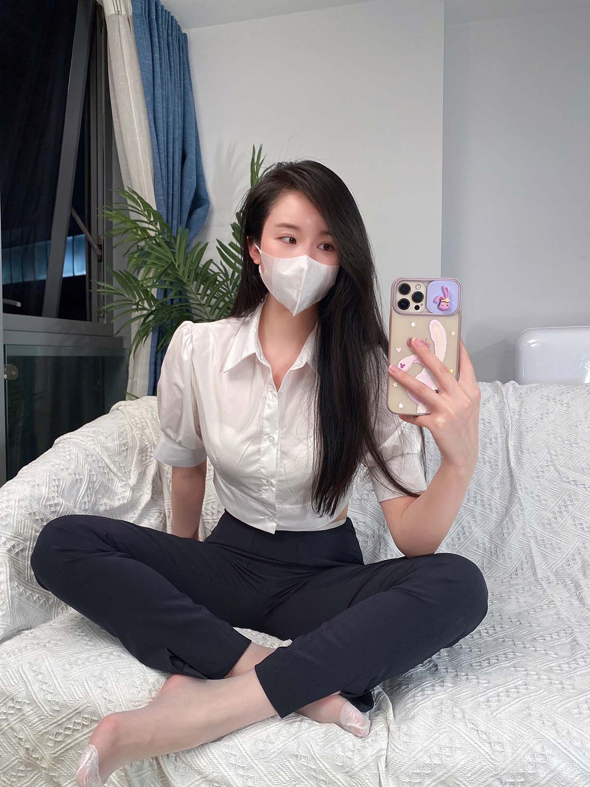 小九九[July芝岚] – 超薄裤里丝
