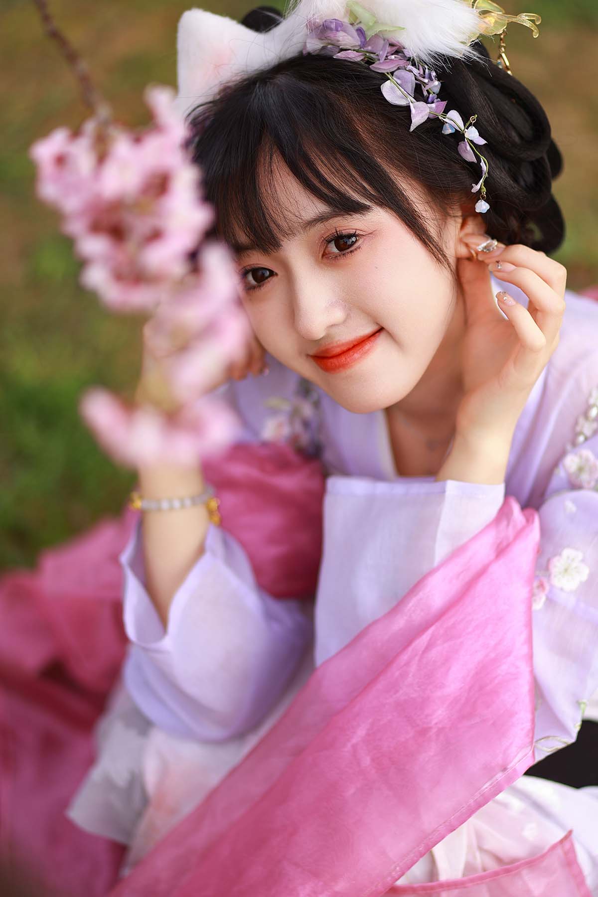 [YITUYU艺图语]2023.06.27 猫耳少女 锘锘吃糯米 预览图 - 2