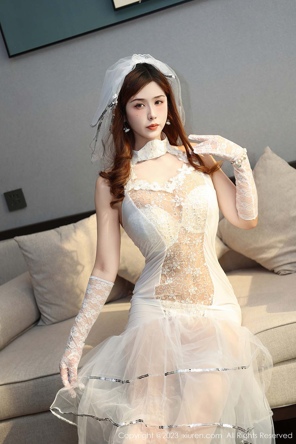 [Xiuren秀人网]2023.12.20 NO.7834 月野兔美妞 预览图 - 3