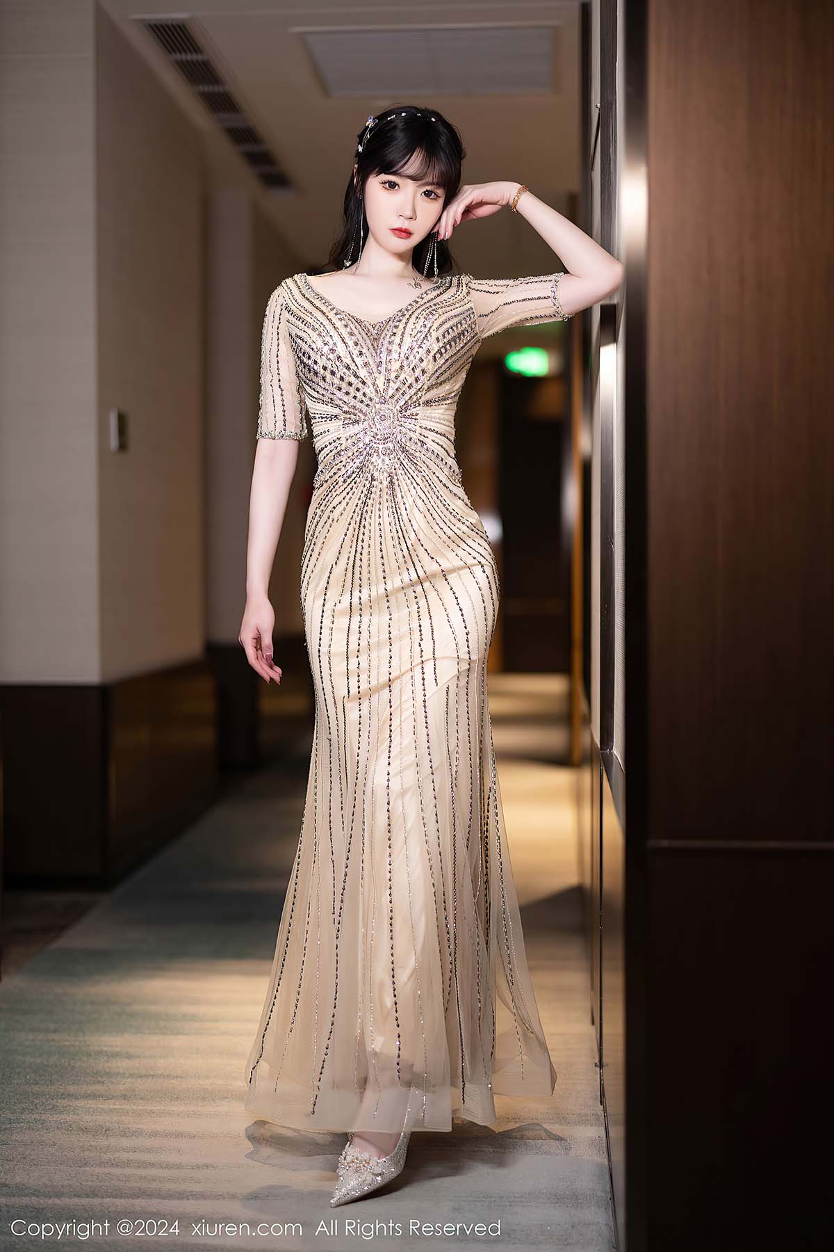 [Xiuren秀人网]2024.01.24 NO.8014 梦心玥 预览图 - 4