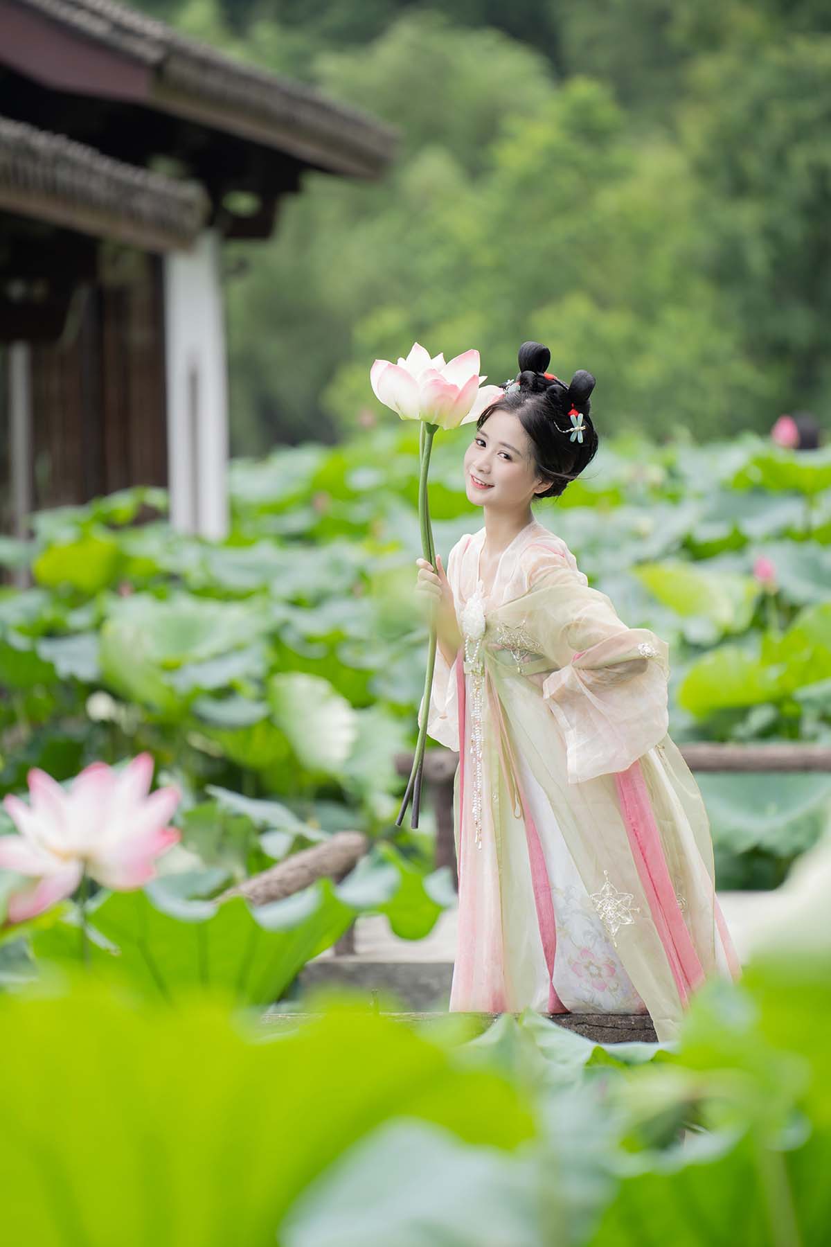 [YITUYU艺图语]2023.12.13 夏日限定荷花少女 橙子舒