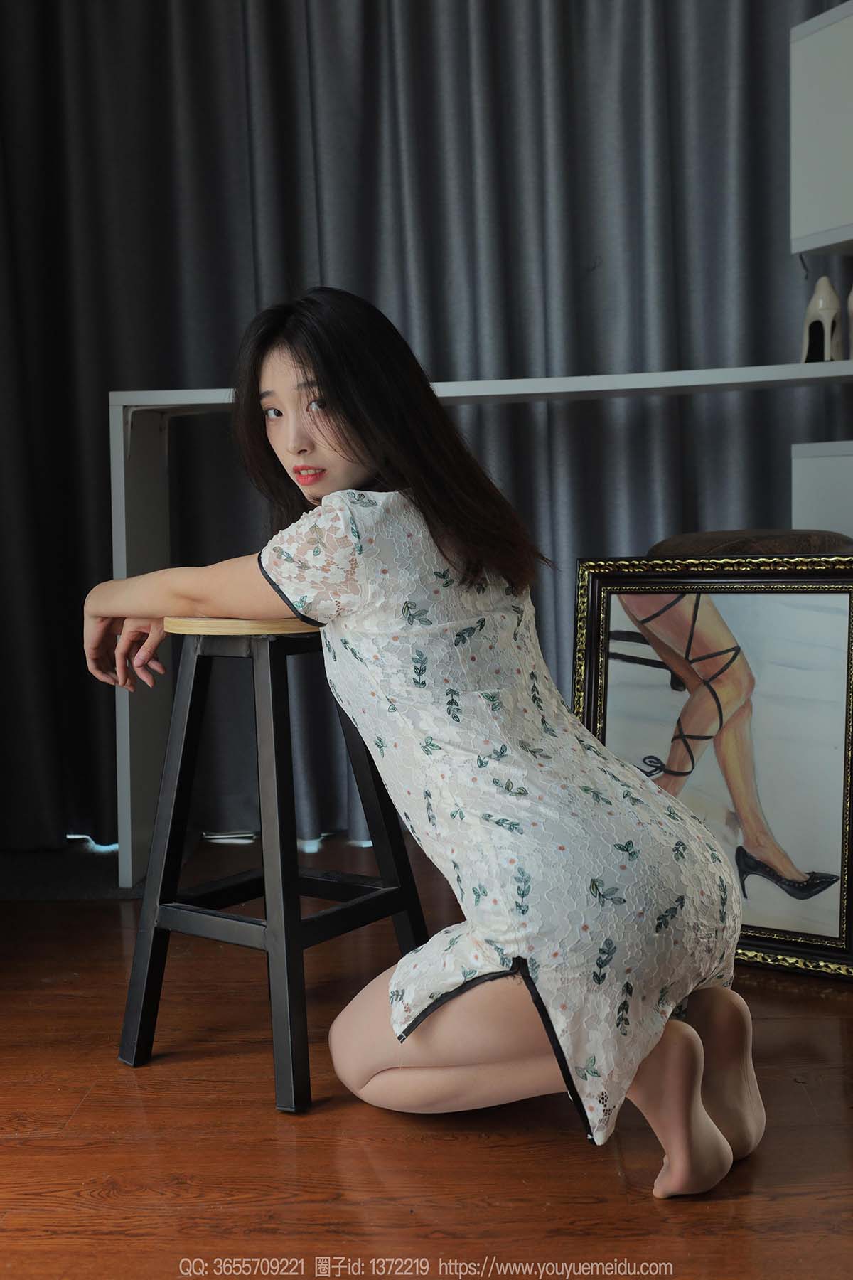 [IESS异思趣向] 2024.03.04 丝享家1680：小九《粉嫩旗袍（下）》