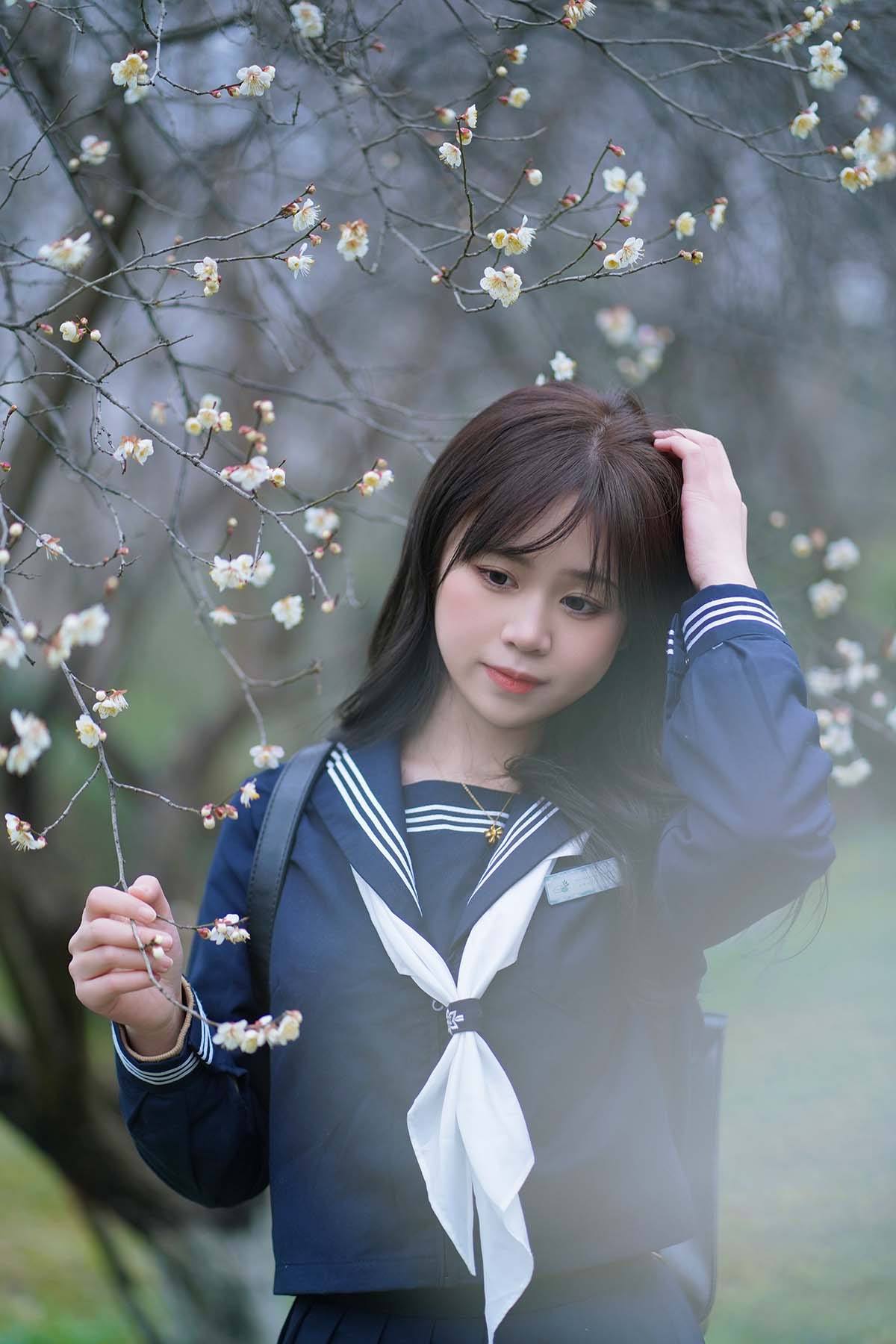 [YITUYU艺图语]2024.03.14 梅花树下 泡芙小方 预览图 - 2