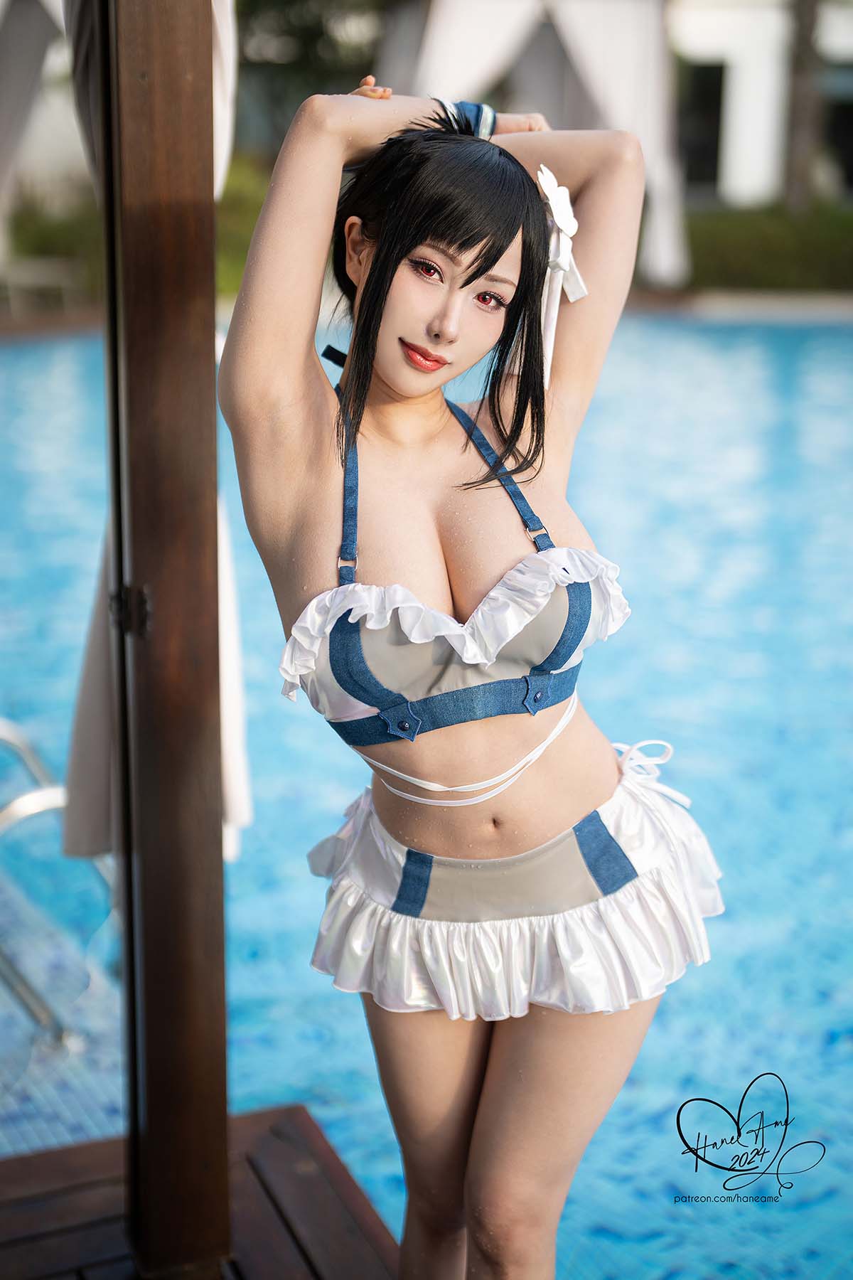 Hane Ame 雨波写真 – Final fantansy Tifa 泳裝