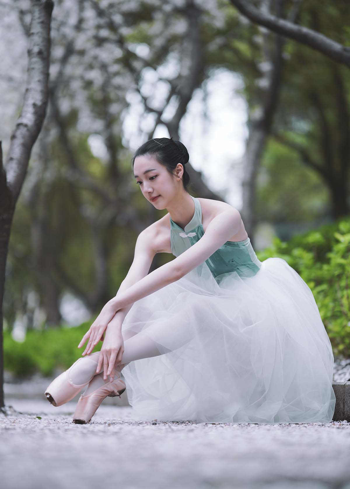 [YITUYU艺图语]2024.05.30 樱花芭蕾 小熊 预览图 - 2