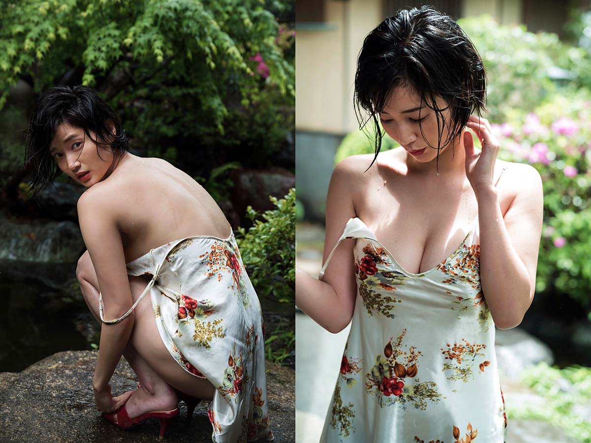 出口亜梨沙 – ずぶ濡れ報告 预览图 - 2