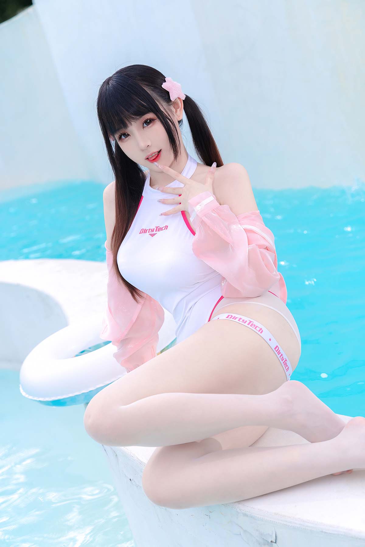 miko酱ww – 粉白海月姬