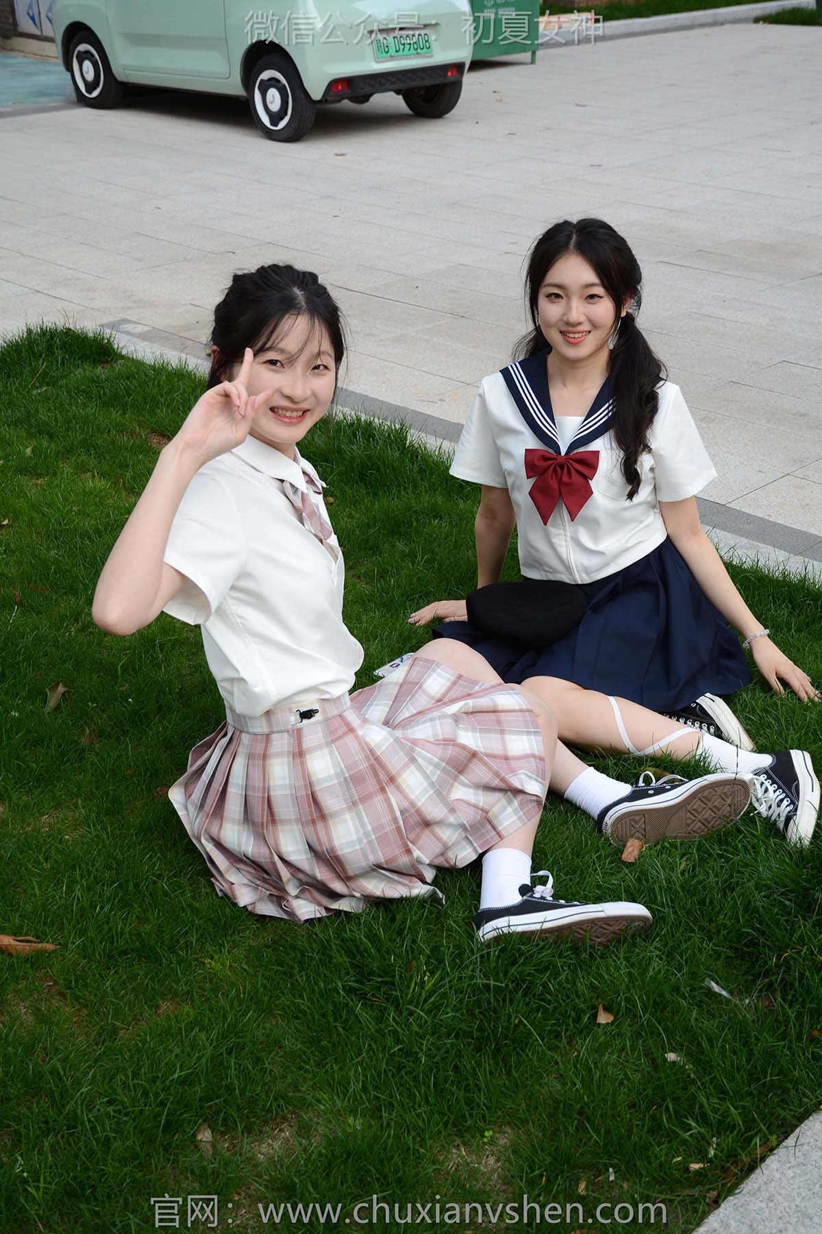 初夏女神 NO.193 环环、安妮 姐妹情