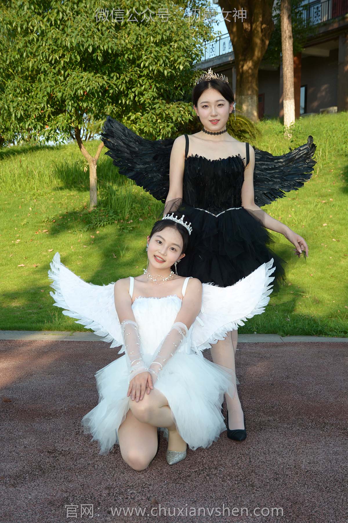 初夏女神 NO.222 双双、环环 黑白天使