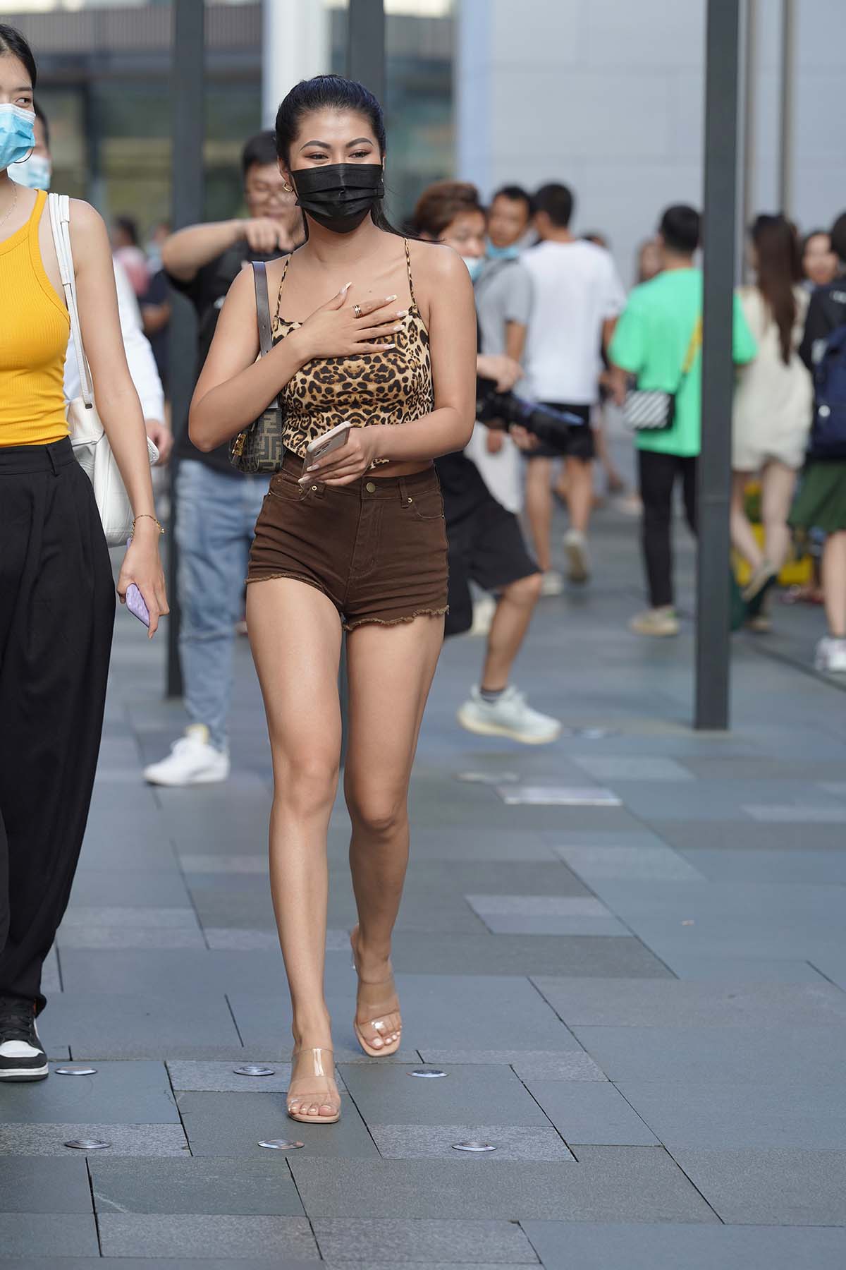 精选街拍作品 NO.2903 夏天的魅力好身材