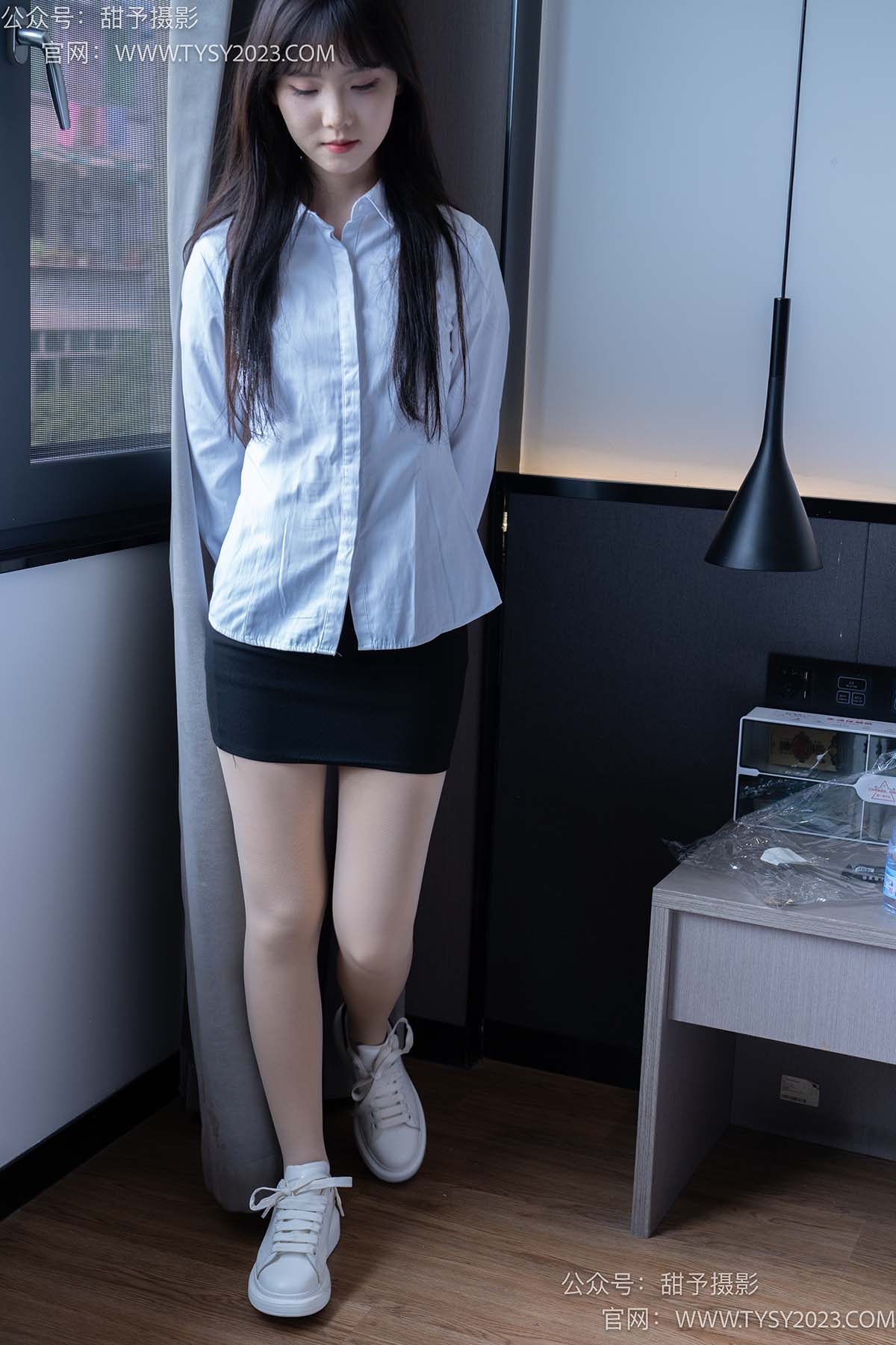 甜予摄影 NO.101 璇璇-OL制服、板鞋、高跟鞋、厚肉丝