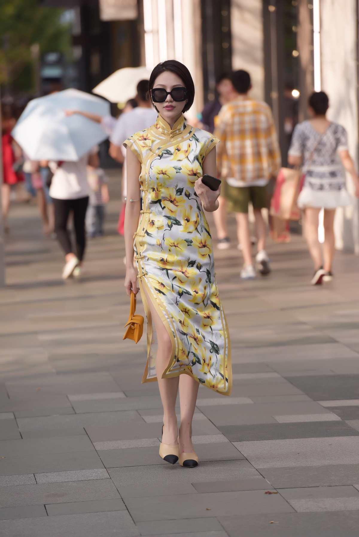 精选街拍作品 NO.3303 复古风韵味旗袍