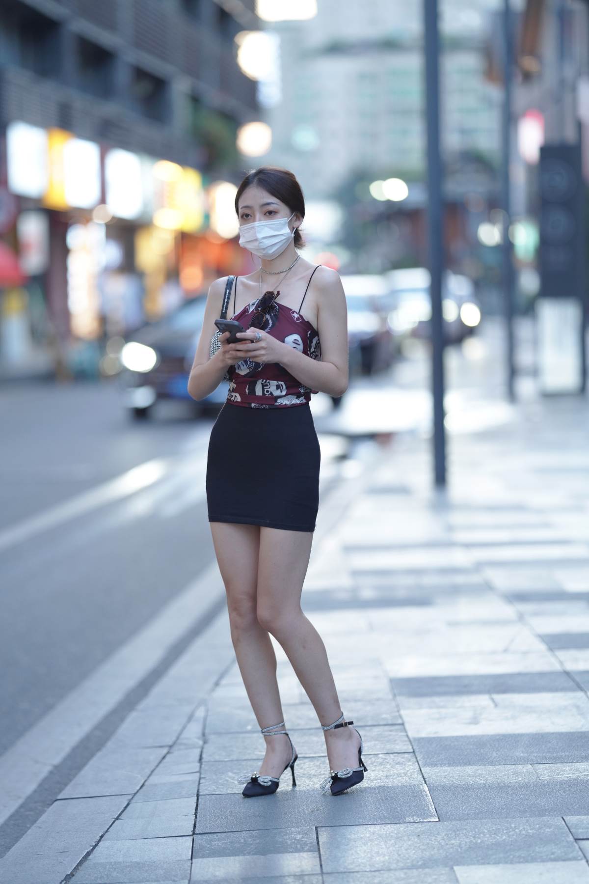 精选街拍作品 NO.3569 精致迷人包臀裙