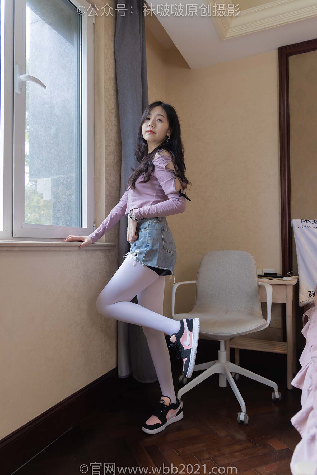 [BoBoSocks袜啵啵]NO.504 小甜豆-板鞋、厚白丝