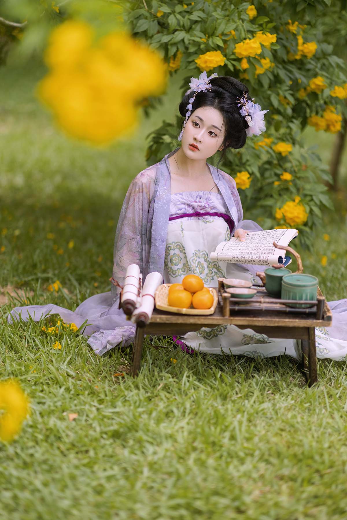 [YITUYU艺图语]2024.12.28 晚秋花 神赐杏杏 预览图 - 2