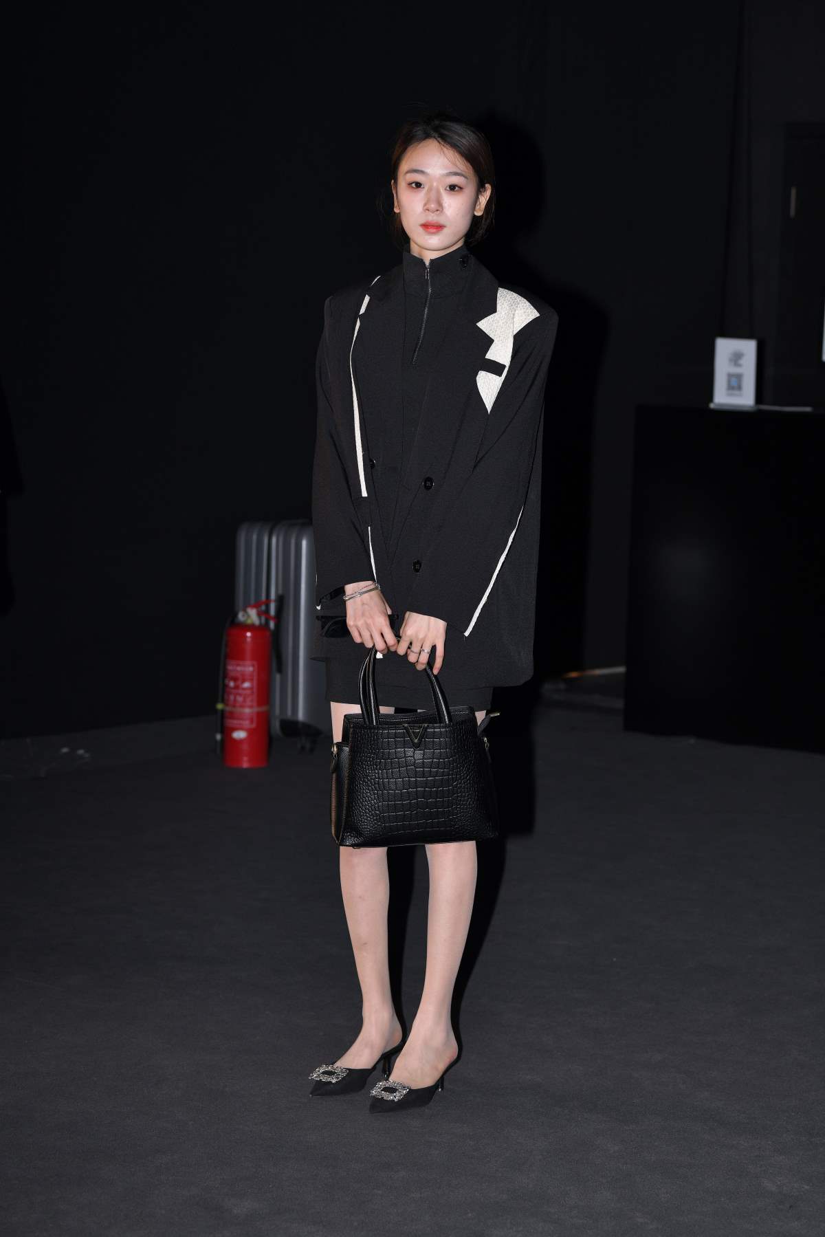 精选街拍作品 NO.3856 迷人长西装