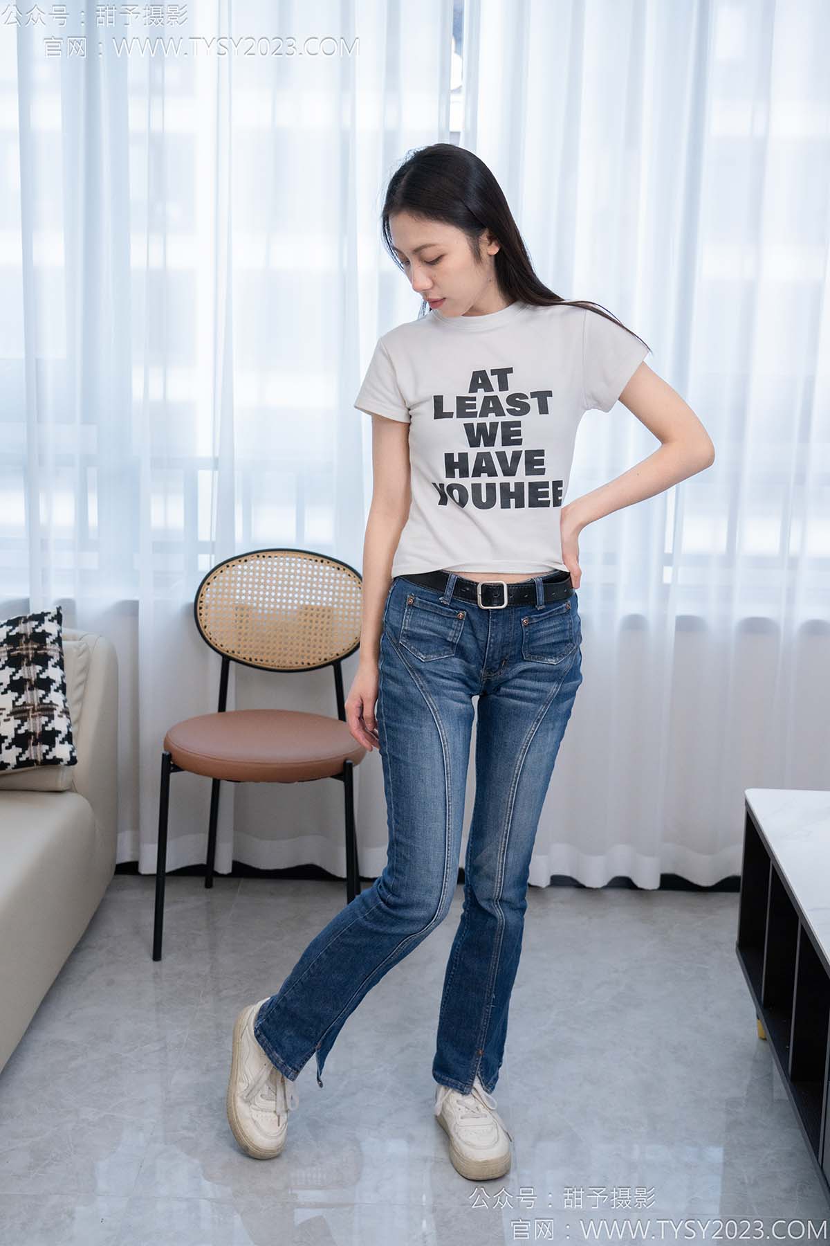 甜予摄影 NO.132 诺诺-板鞋、白棉袜、裸足