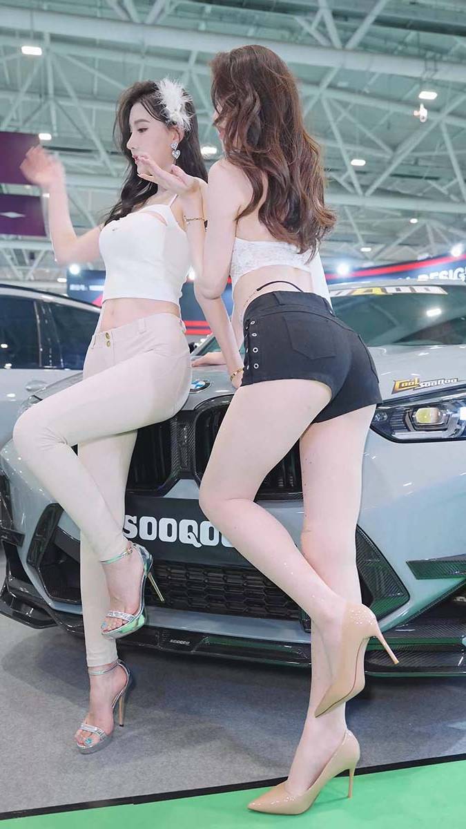 2024 深圳改装车展 Auto Salon 车模抖音网红随拍 46