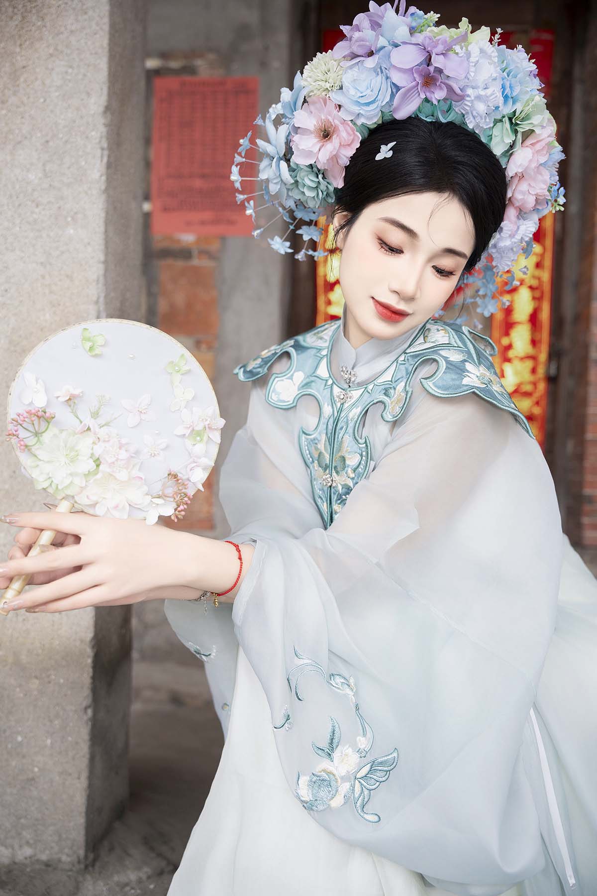 [YITUYU艺图语]2025.03.04 簪花少女 小葵 预览图 - 2