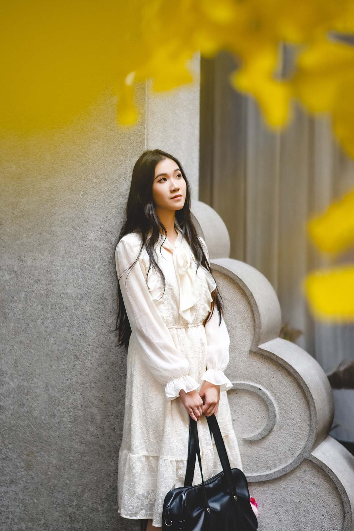 [YITUYU艺图语]2025.03.17 银杏树下 羽希