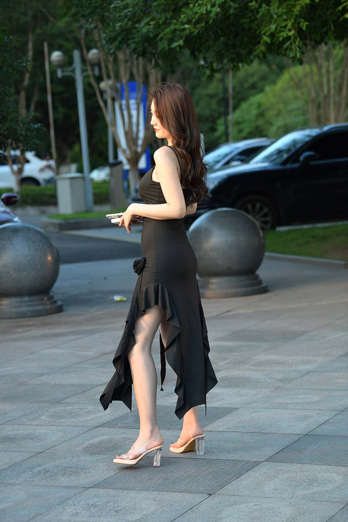 精选街拍作品 NO.4200 复古风长裙