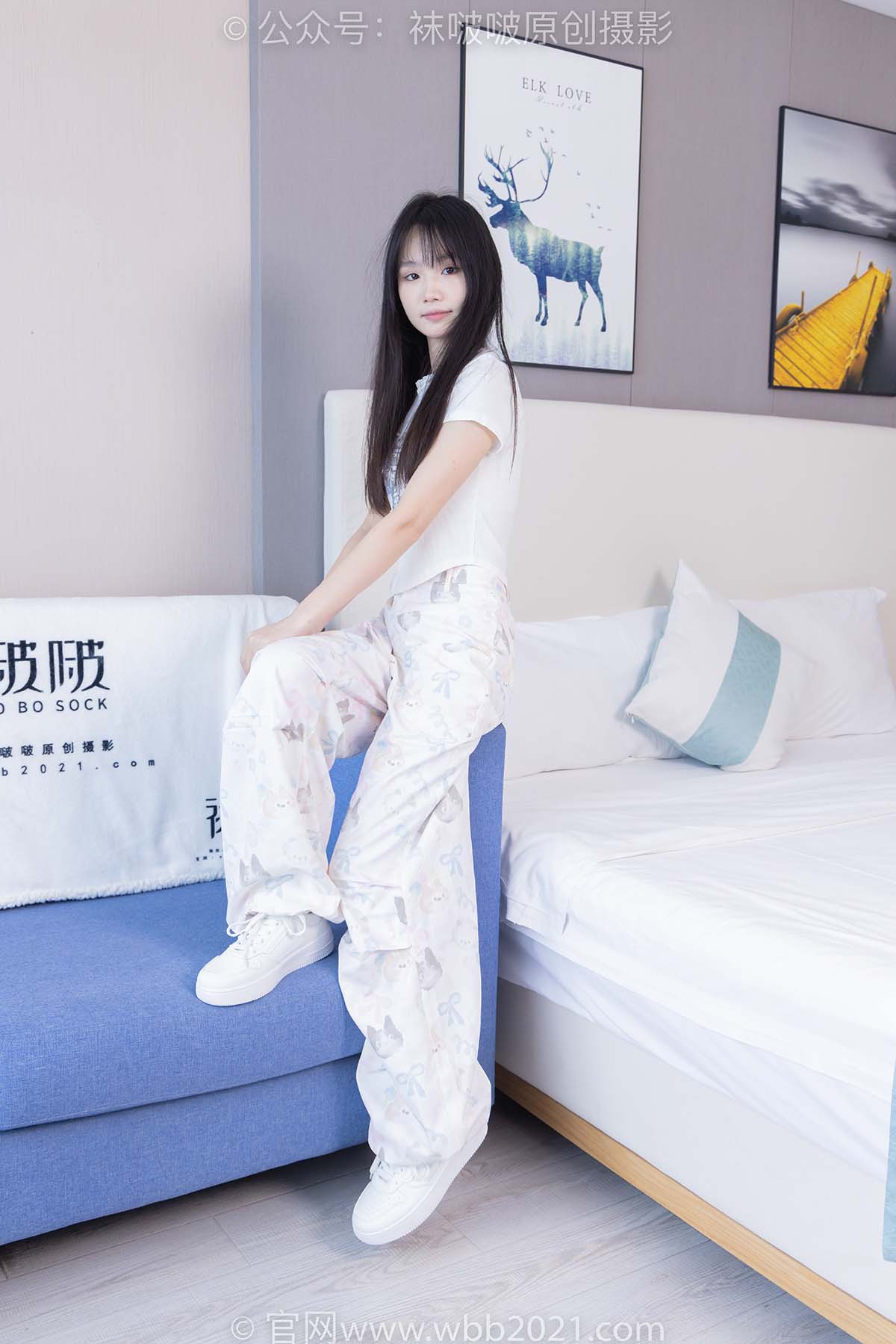 [BoBoSocks袜啵啵]NO.550 甜甜圈-板鞋自然穿脏白棉袜