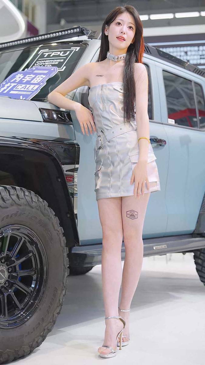 2024 深圳改装车展 Auto Salon 车模抖音网红随拍 118